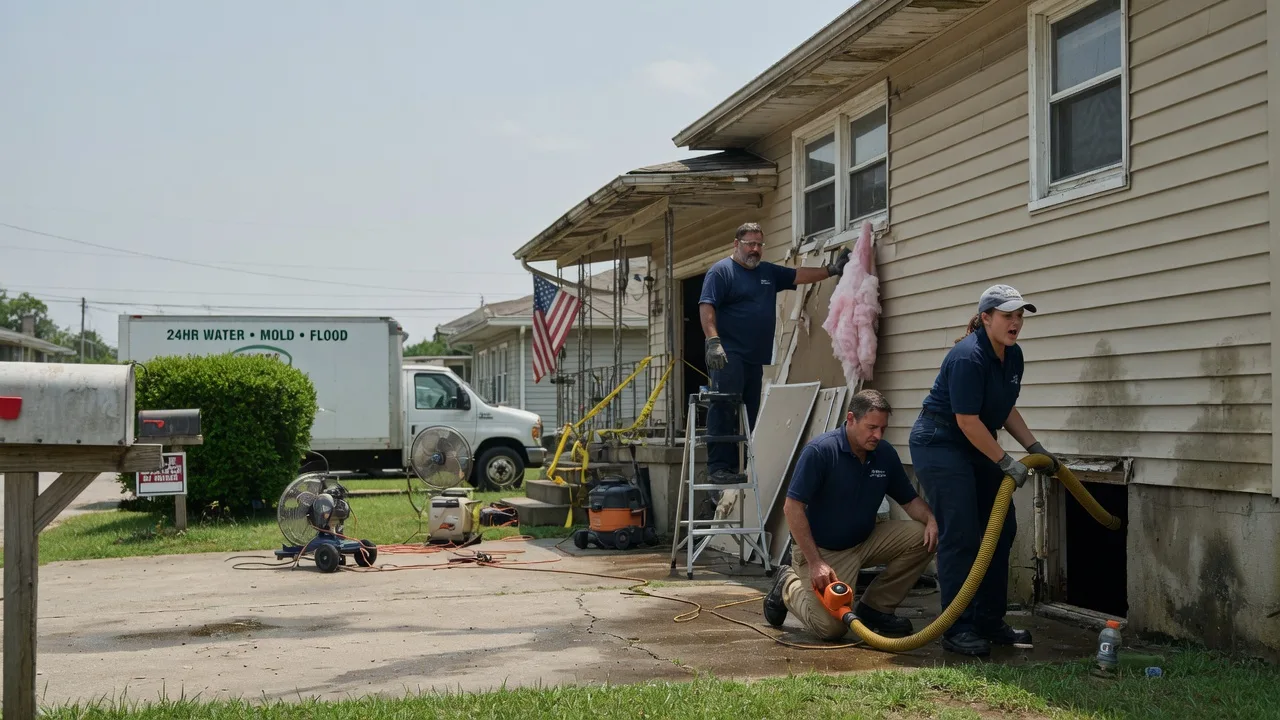 Water Damage Repair in Thompsons Station, TN near me